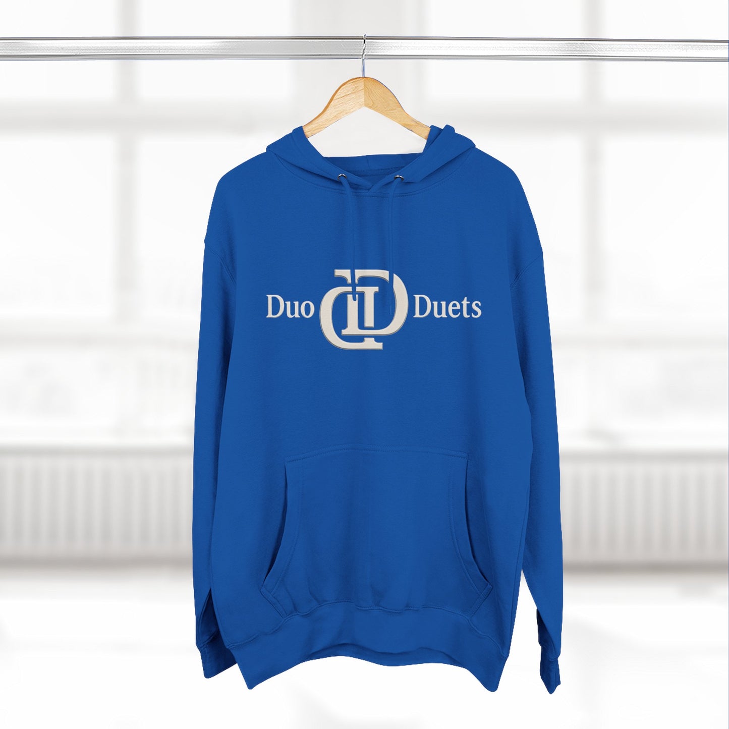 DuoDuets Three-Panel Fleece Hoodie - Cozy and Stylish Casual Wear