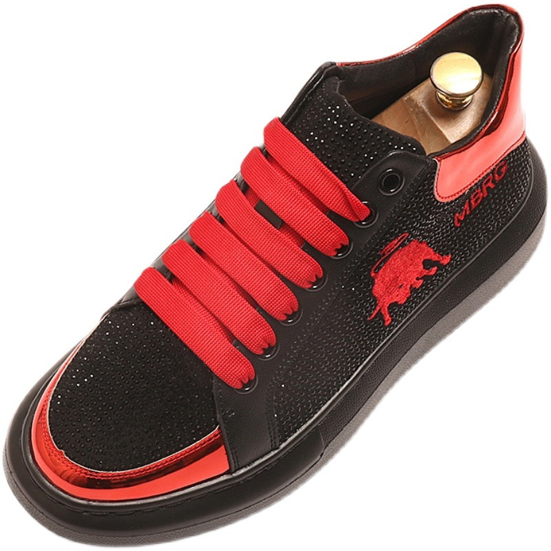 Net Celebrity Shoes Men's Trendy Shoes Fashion Personality Casual Shoes