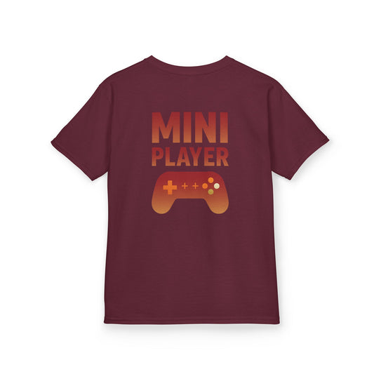 Kids Gaming Tee | Mini Player T-shirt for Young Gamers, Fun Birthday Gift, Kids’ Playwear, Casual Wear, Gamer Apparel