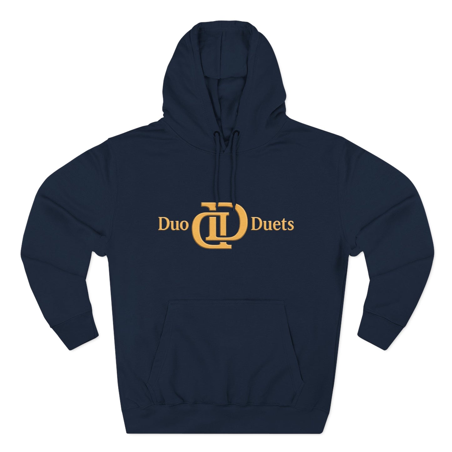 DuoDuets Three-Panel Fleece Hoodie - Cozy and Stylish Casual Wear