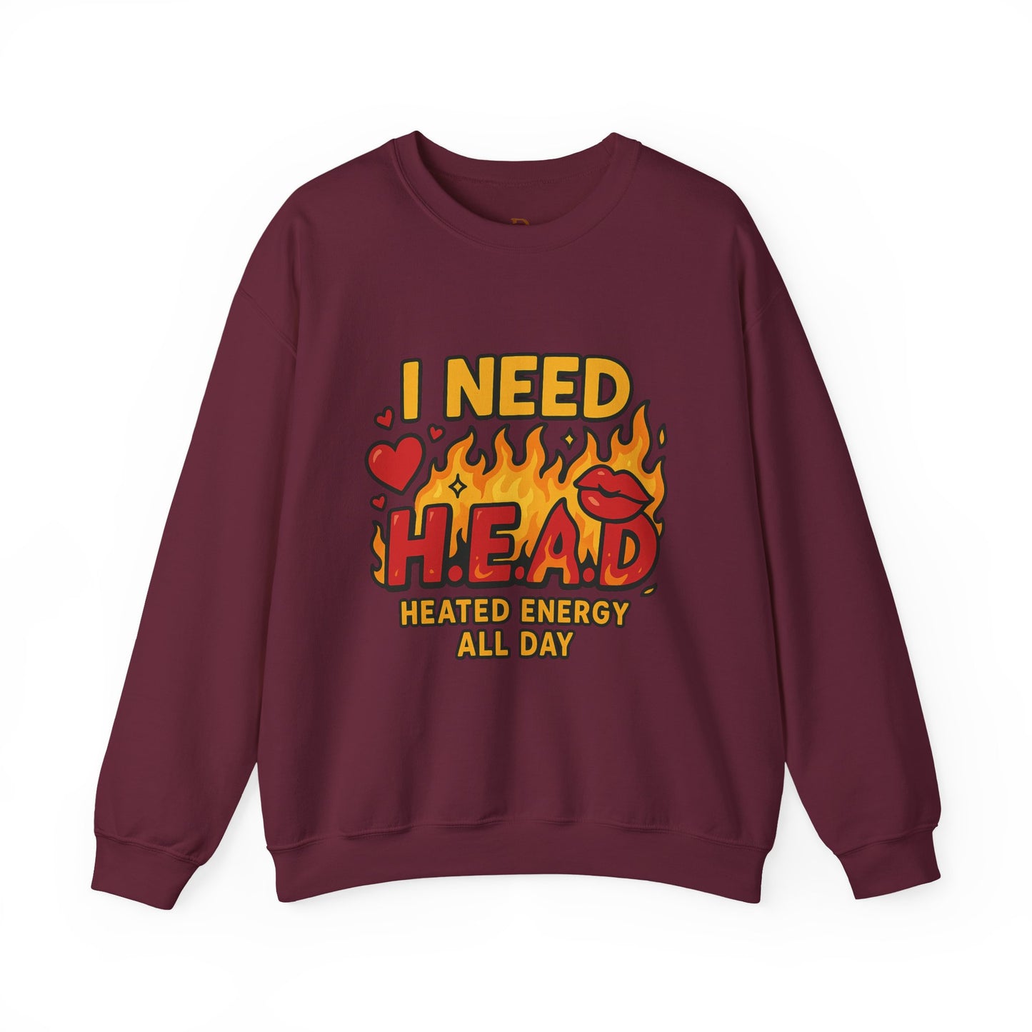 Energy Boost Unisex Sweatshirt - Heated Energy All Day