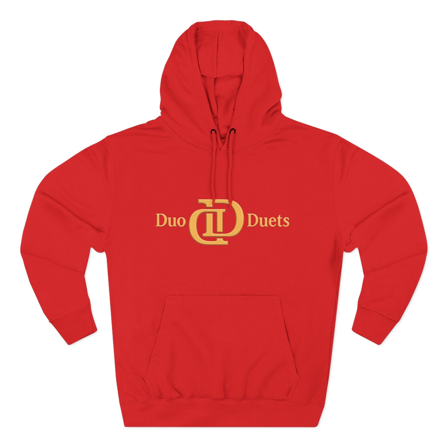 DuoDuets Three-Panel Fleece Hoodie - Cozy and Stylish Casual Wear