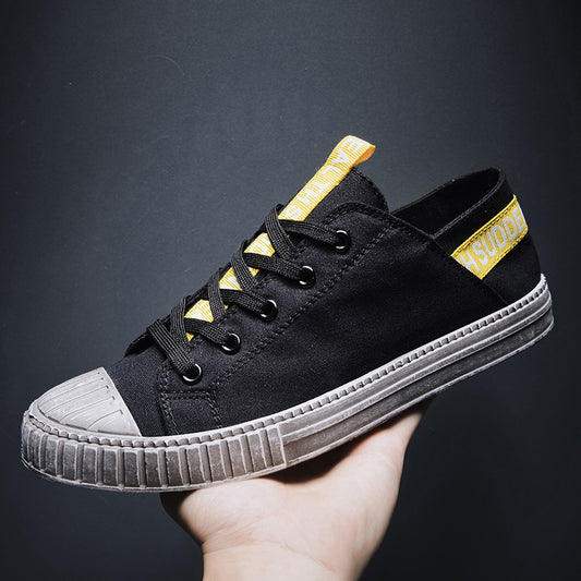 Breathable canvas shoes