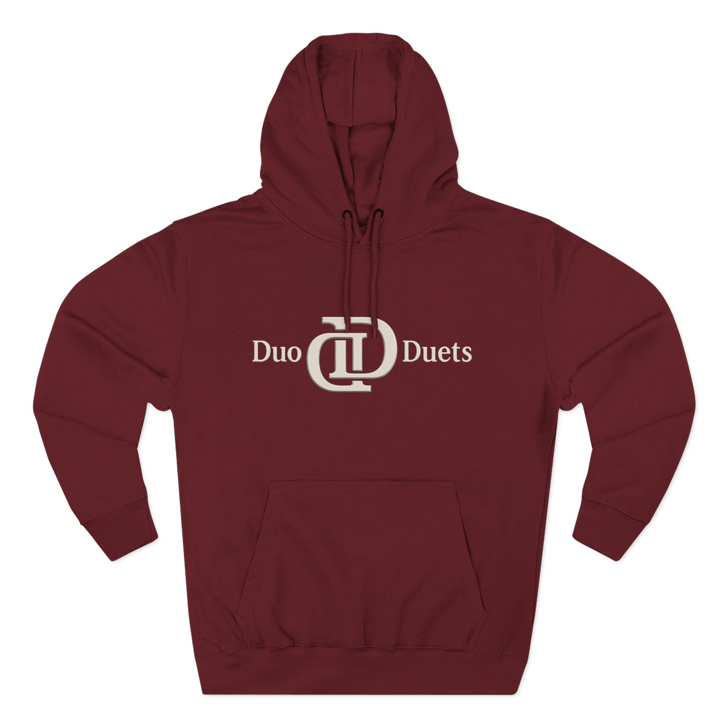 DuoDuets Three-Panel Fleece Hoodie - Cozy and Stylish Casual Wear