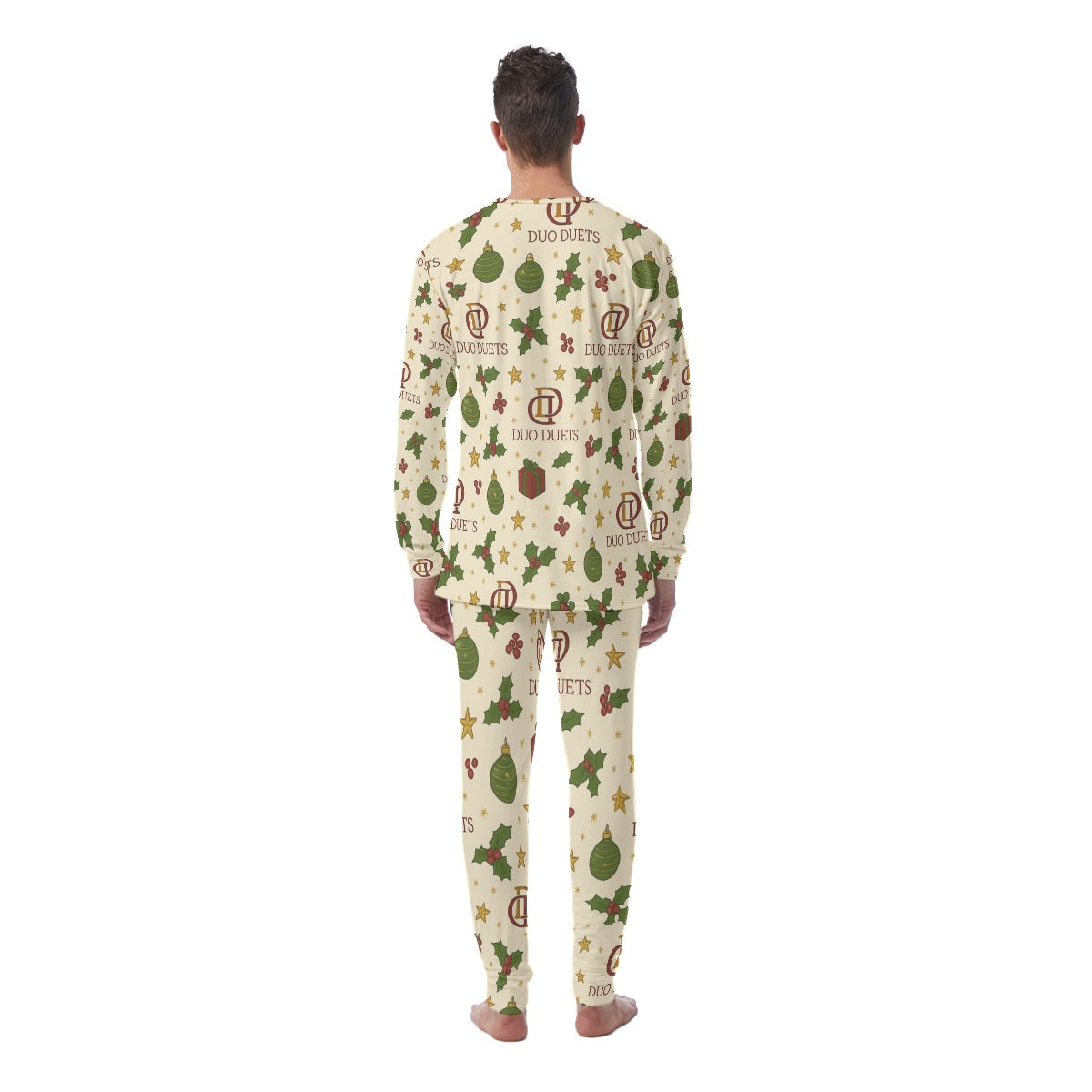 DUODUETS Christmas Pajamas Set Family Holiday Sleepwear with Size Guide