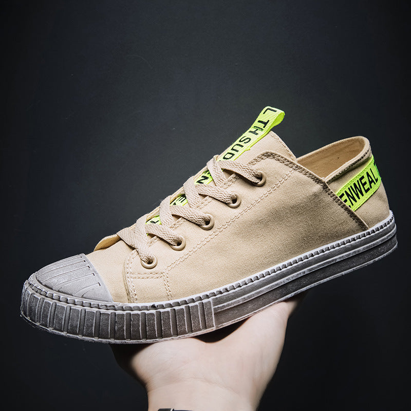 Breathable canvas shoes