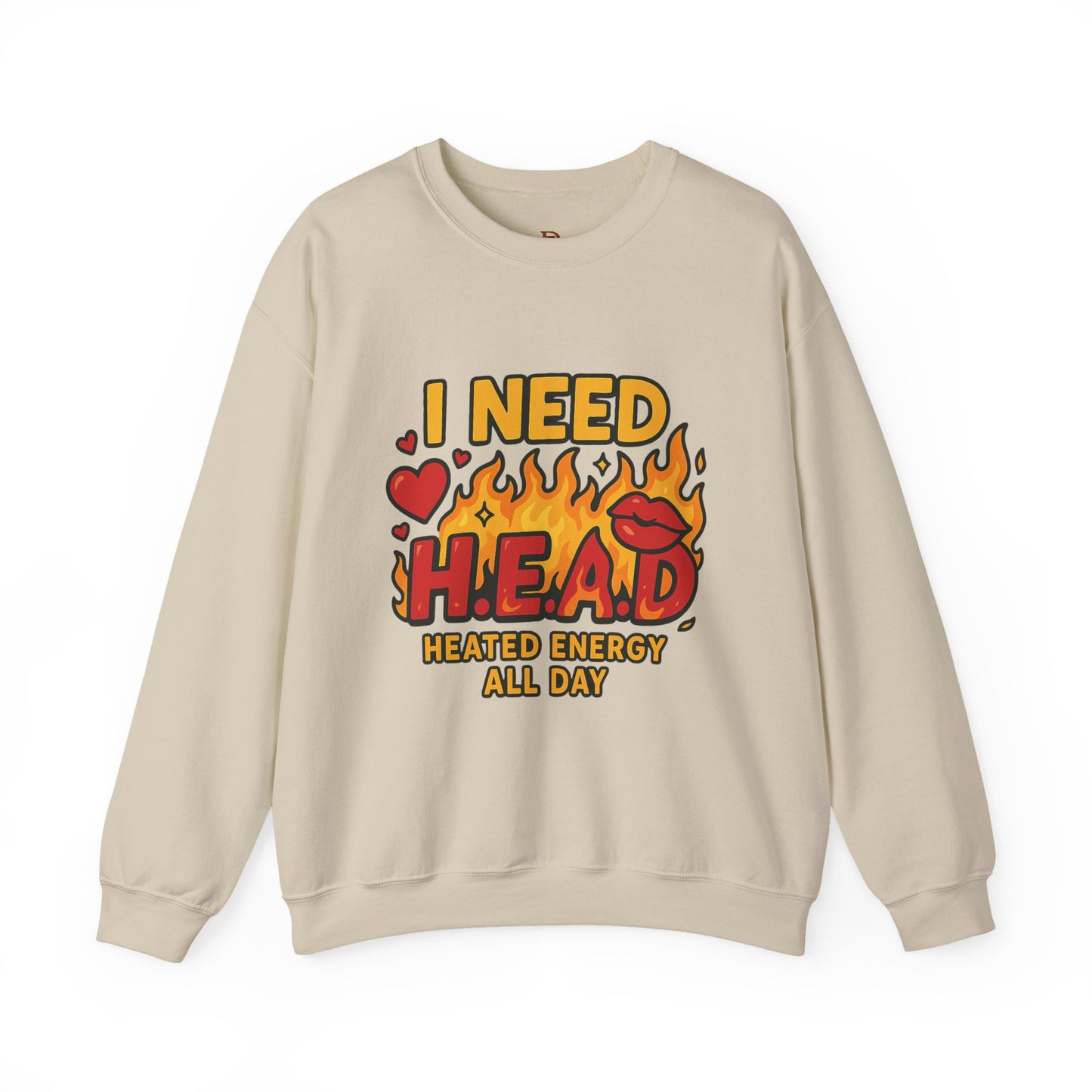 Energy Boost Unisex Sweatshirt - Heated Energy All Day