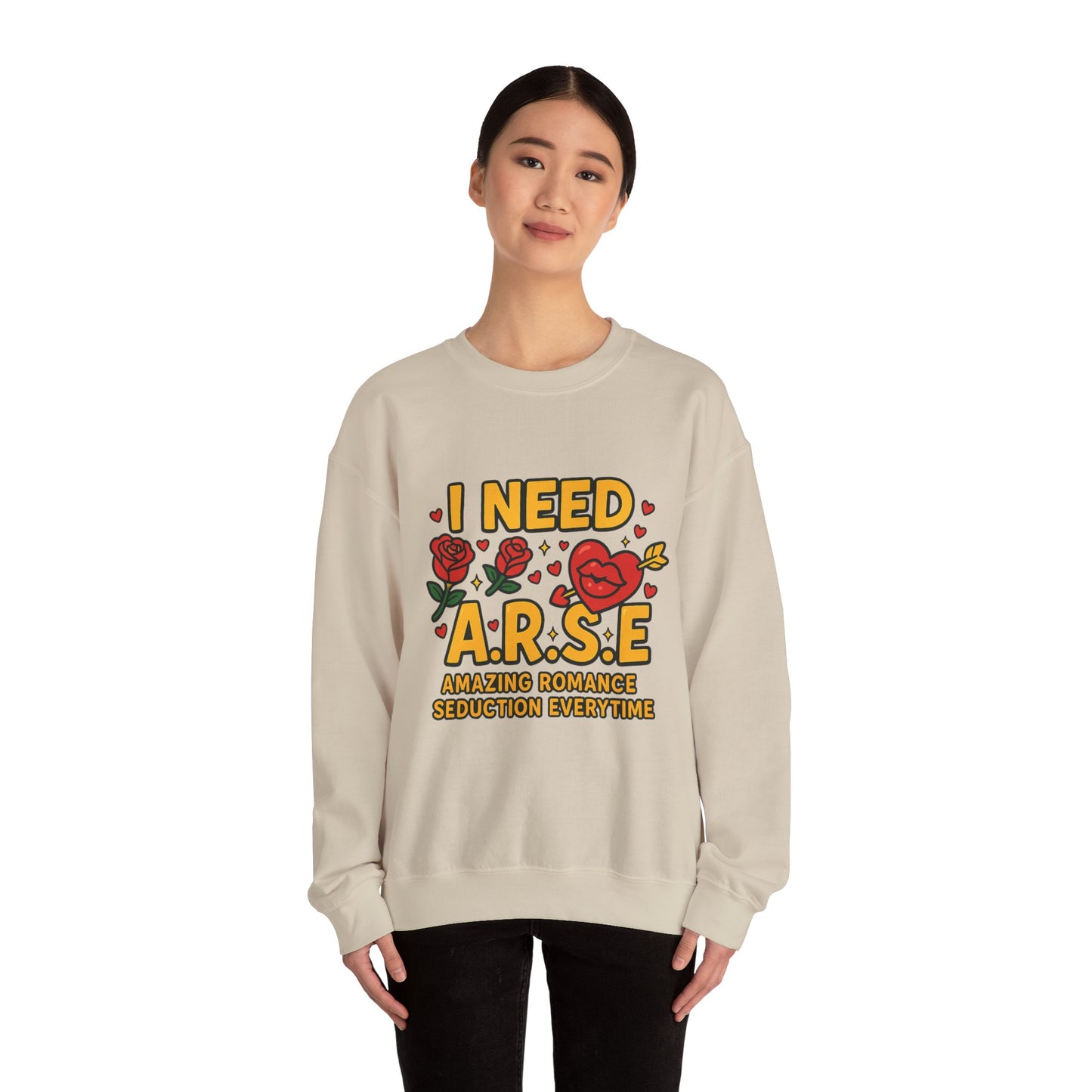 Arse Sweatshirt Romance Seduction