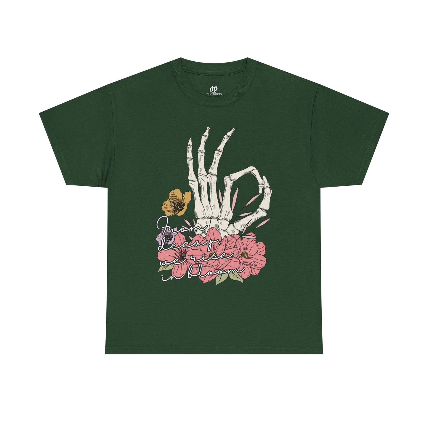 From Decay, We Rise in Bloom Besties Shirt