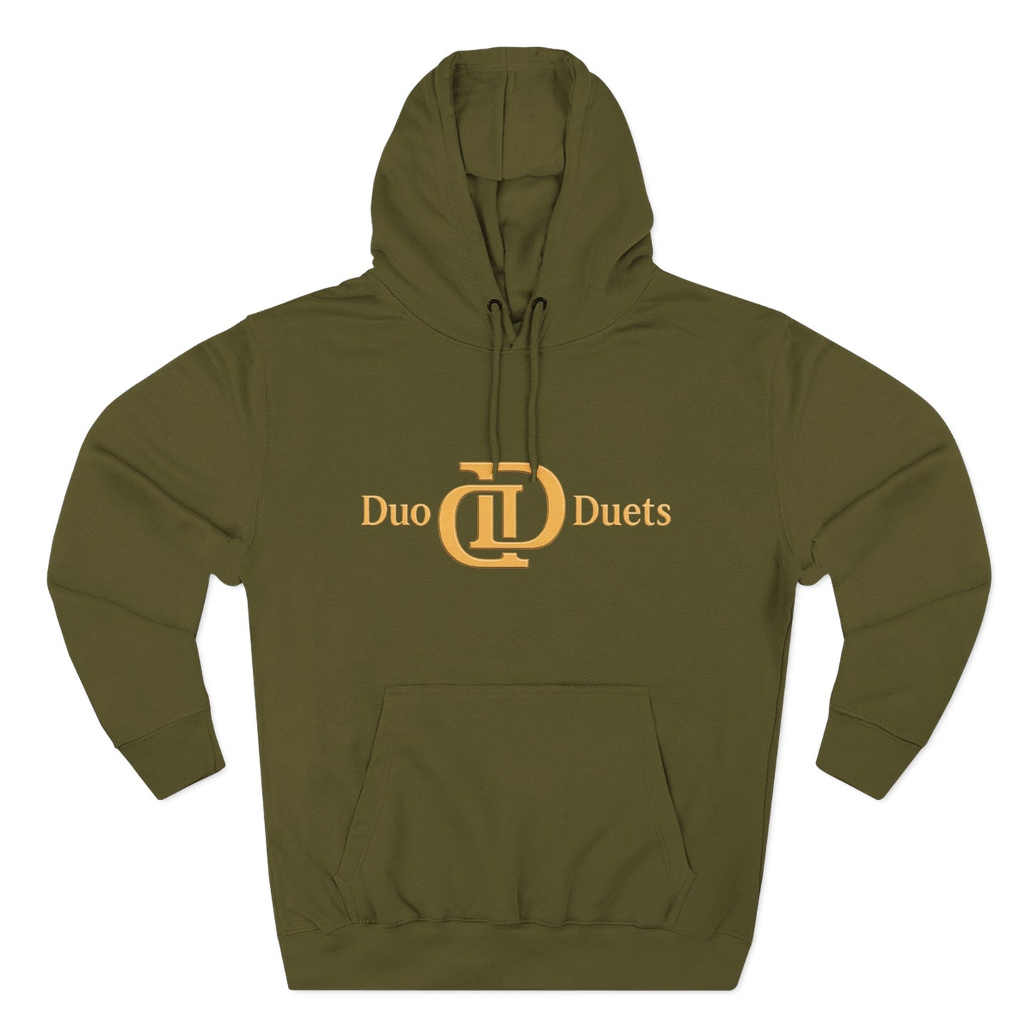 DuoDuets Three-Panel Fleece Hoodie - Cozy and Stylish Casual Wear