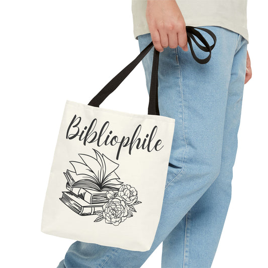 Bookish Tote Bag - Bibliophile Design