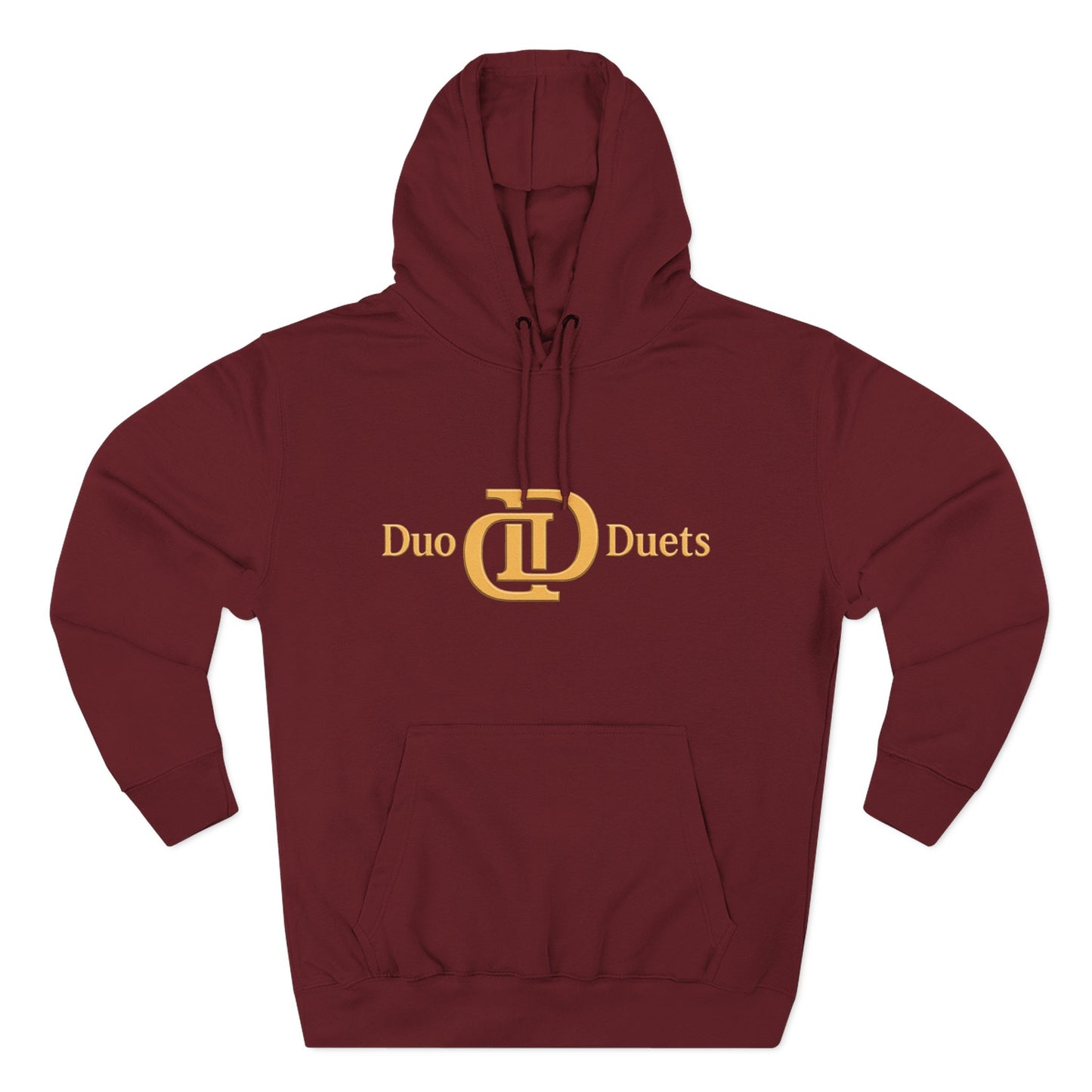 DuoDuets Three-Panel Fleece Hoodie - Cozy and Stylish Casual Wear