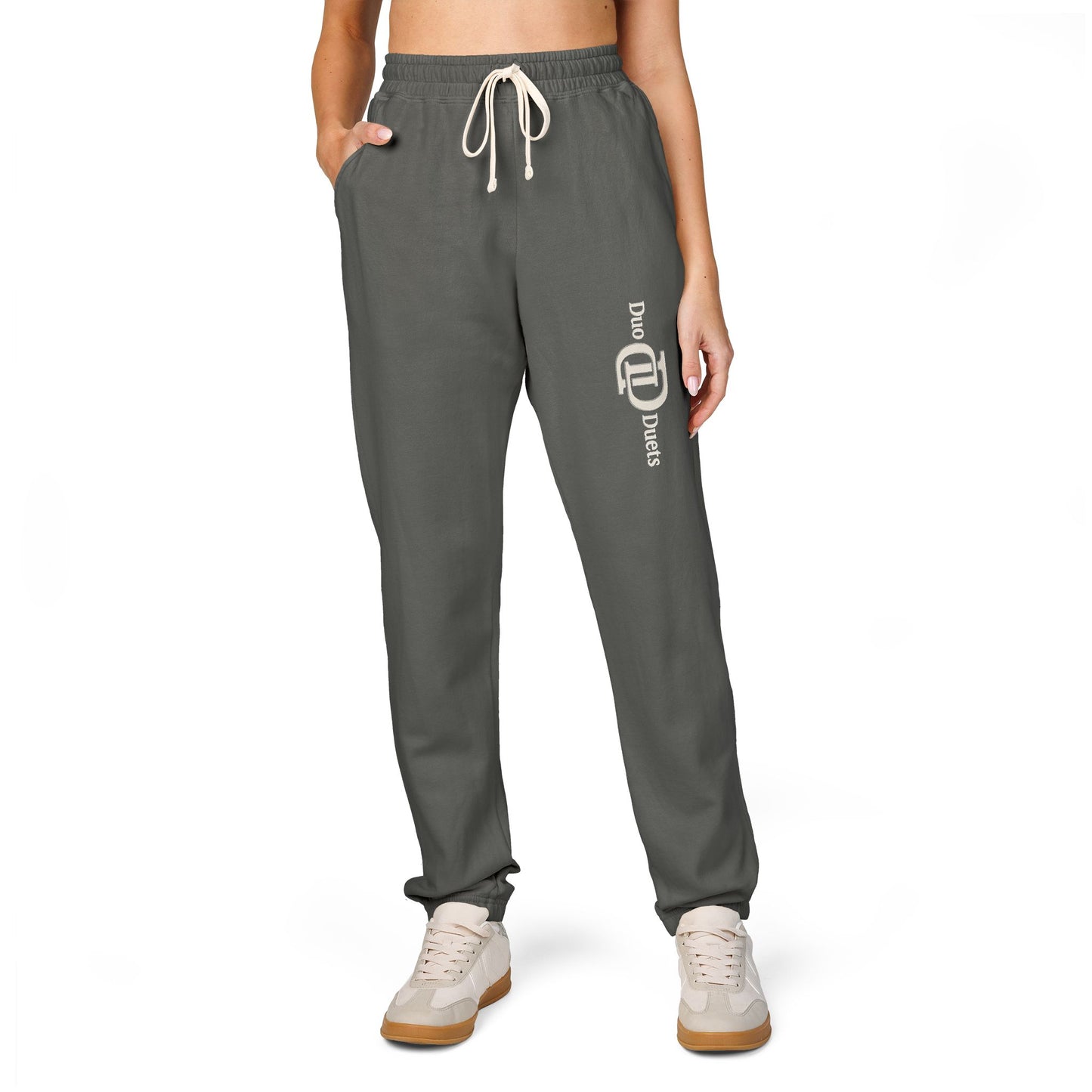 Unisex Fleece Sweatpants with Vintage Inspired Design