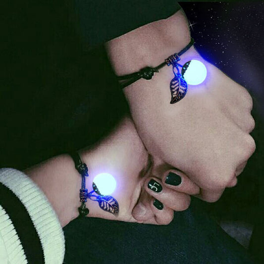 Sen Fluorite Luminous Couple Bracelet Luminous Jewelry