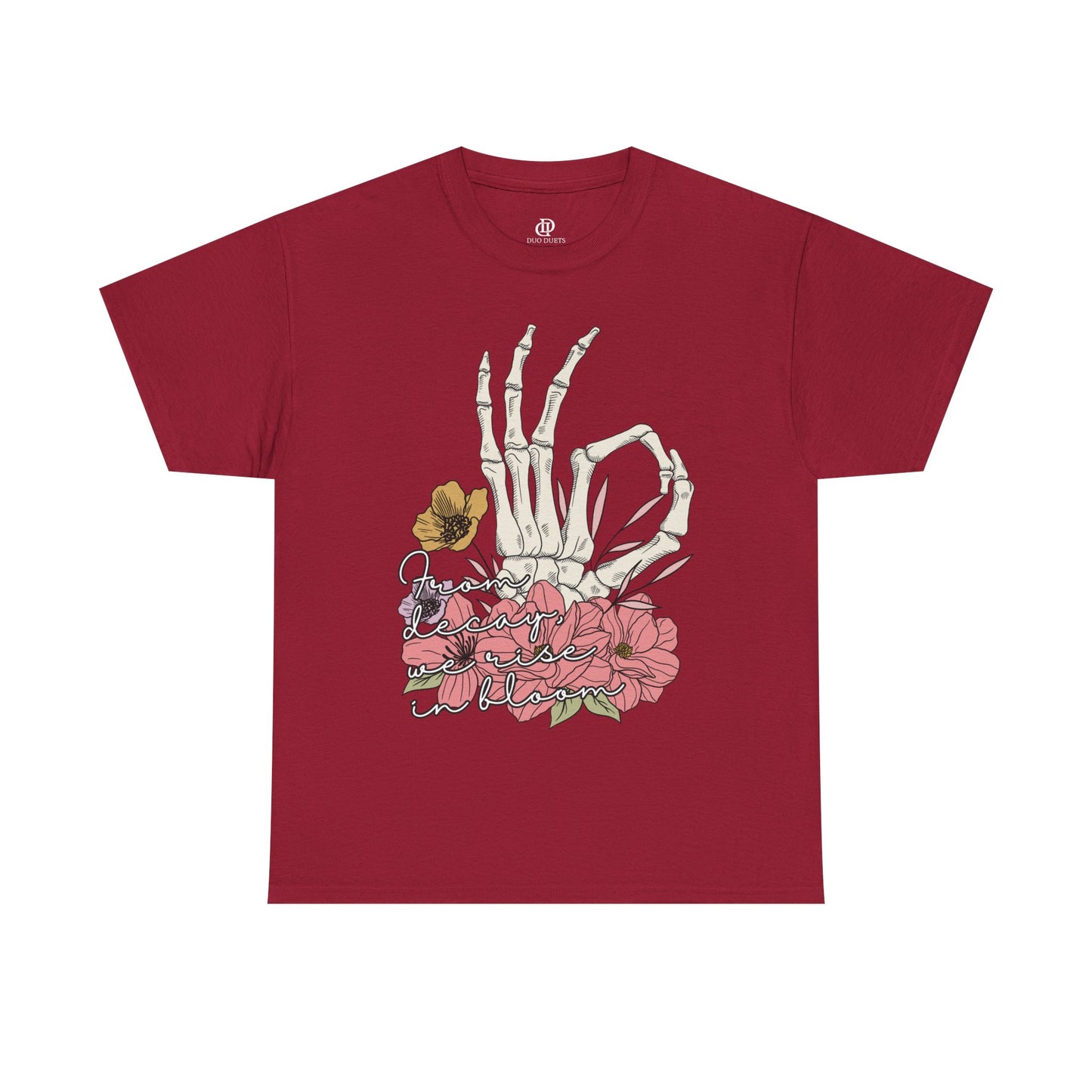 From Decay, We Rise in Bloom Besties Shirt
