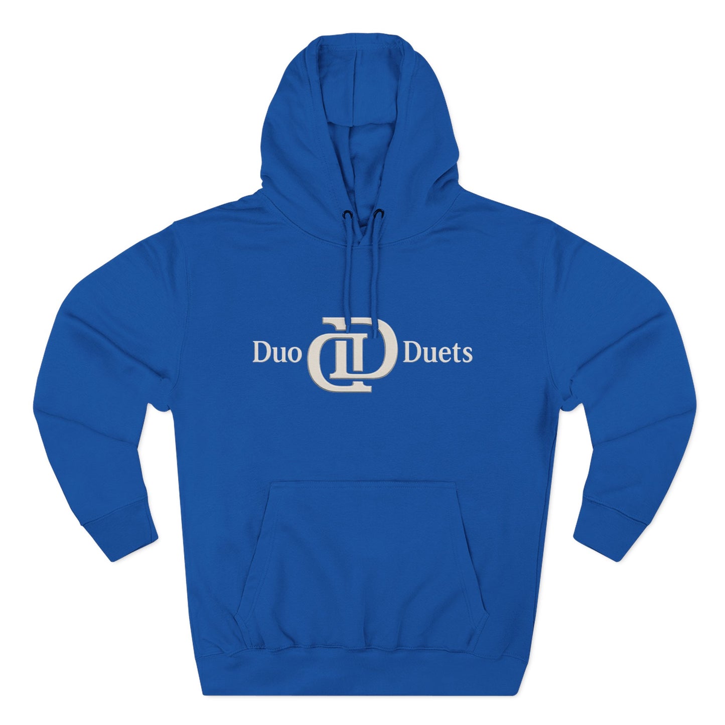 DuoDuets Three-Panel Fleece Hoodie - Cozy and Stylish Casual Wear
