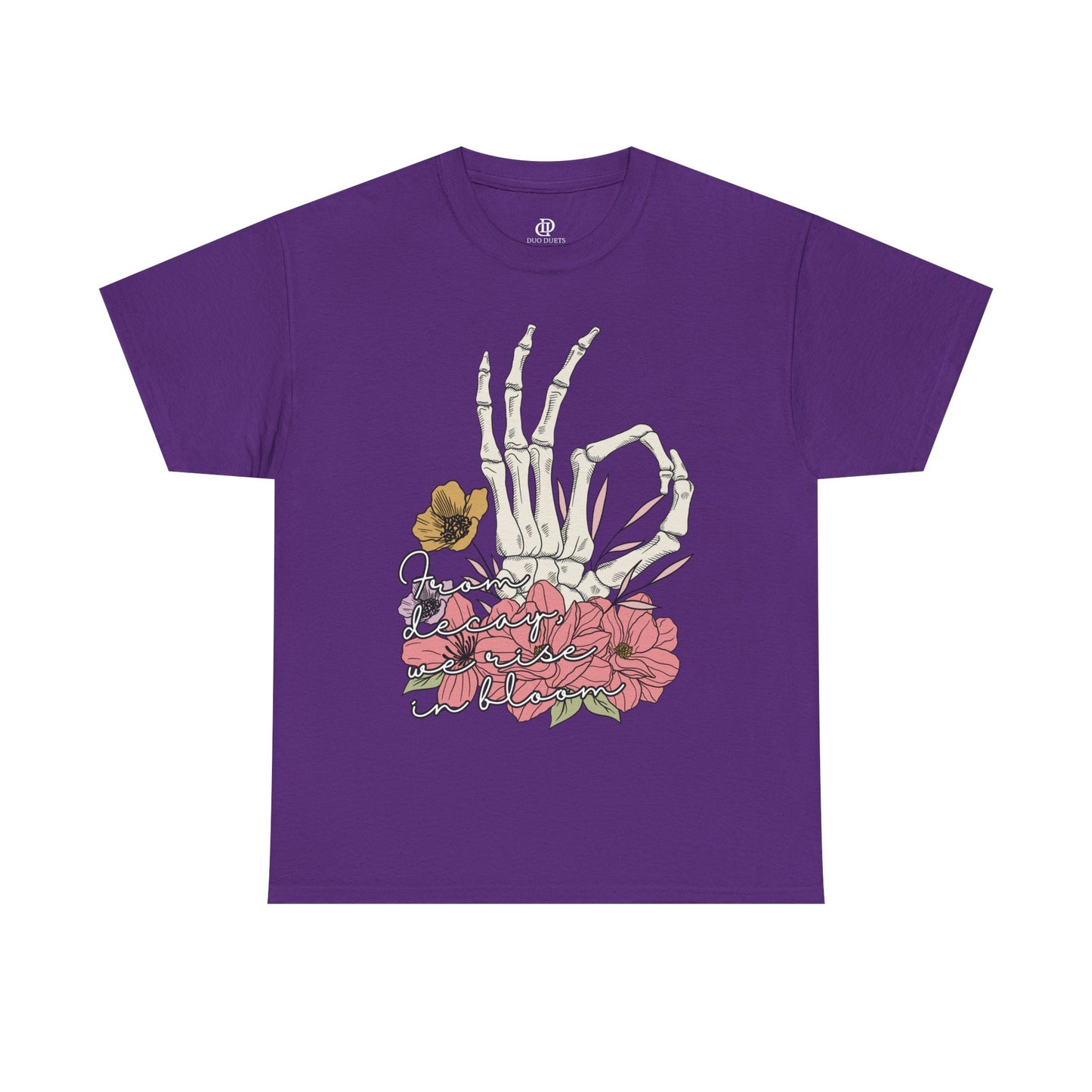 From Decay, We Rise in Bloom Besties Shirt