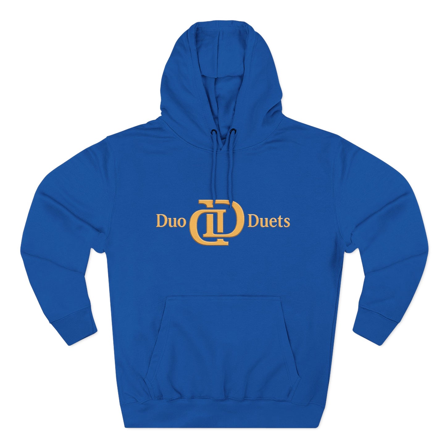 DuoDuets Three-Panel Fleece Hoodie - Cozy and Stylish Casual Wear