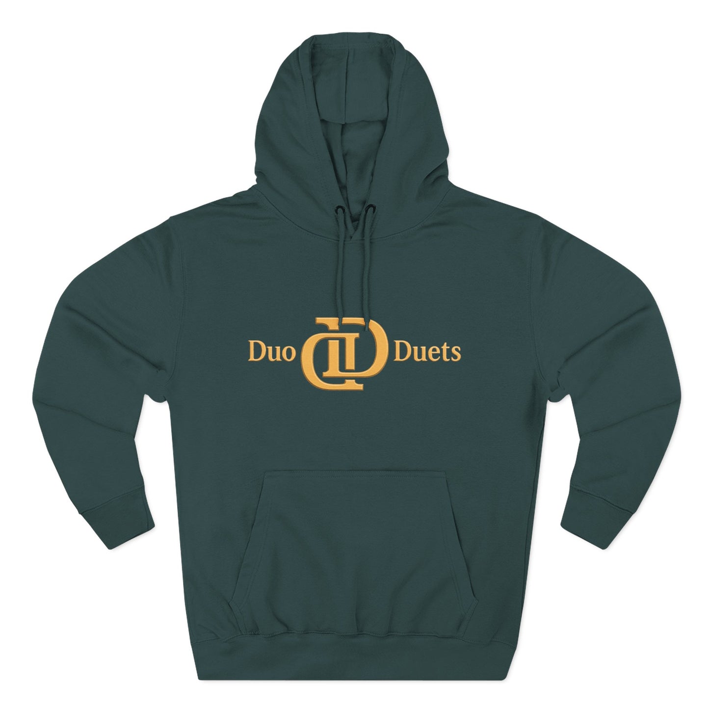 DuoDuets Three-Panel Fleece Hoodie - Cozy and Stylish Casual Wear