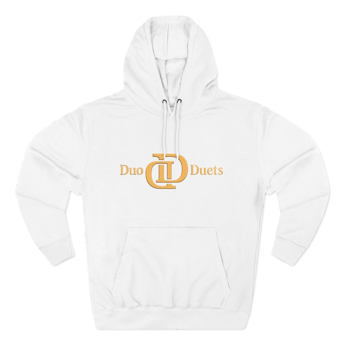 DuoDuets Three-Panel Fleece Hoodie - Cozy and Stylish Casual Wear