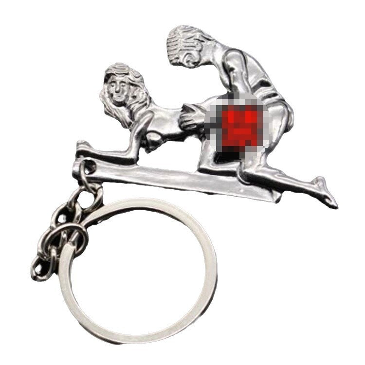 Eight-style Simulation Activity Couple Keychain