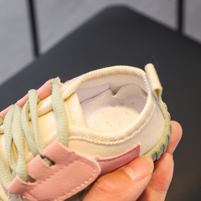 All-matching Baby Girl Casual Shoes Children Small Fabric Shoes